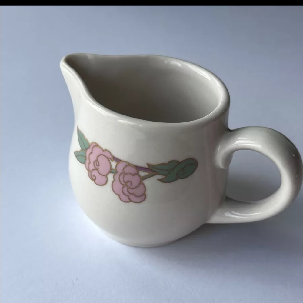 Syracuse china creamery jug - railroad -